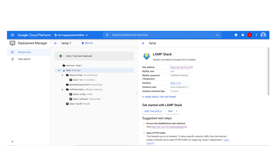 Copy DEPLOYING WEB APPLICATION ON GOOGLE CLOUD PLATFORM GCP 3