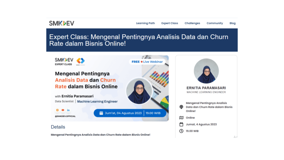 Speaker Ernitia Paramasari