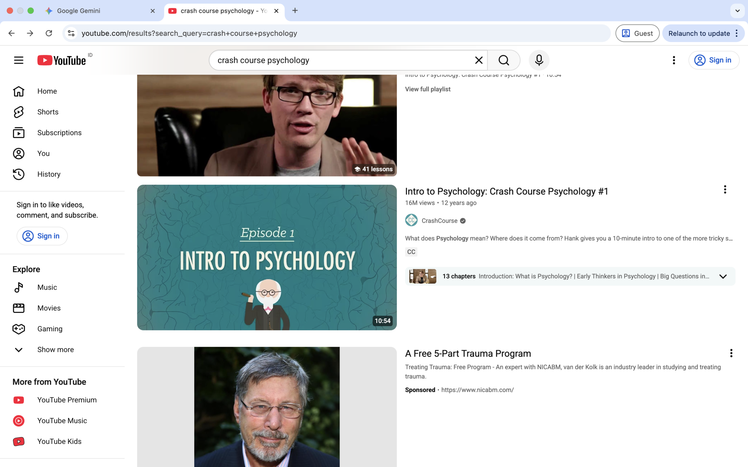 Cara Merangkum Video YouTube dengan Gemini AI: 4 Langkah Praktis & Super Cepat 2 Tampilan video YouTube yang akan dirangkum menggunakan Gemini AI sebagai langkah awal merangkum video secara otomatis.